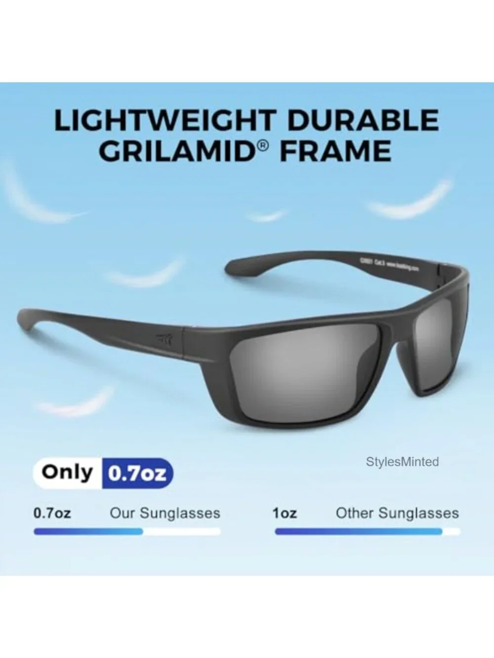 Polarized Sport Sunglasses for Driving Fishing Cycling Running UV Protection